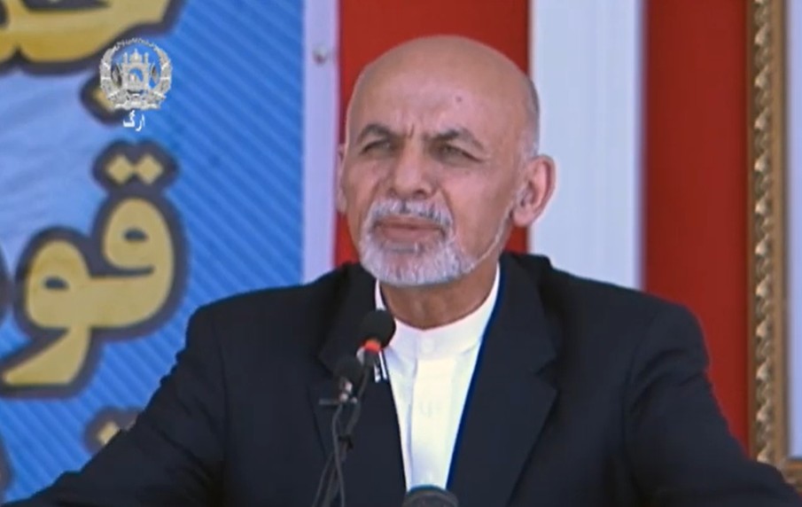 د اردو قهرمانانو، ملي امنیت او دفاع لپاره ژمنتیا: په ۲۰۷ ظفر قول اردو کې وینا