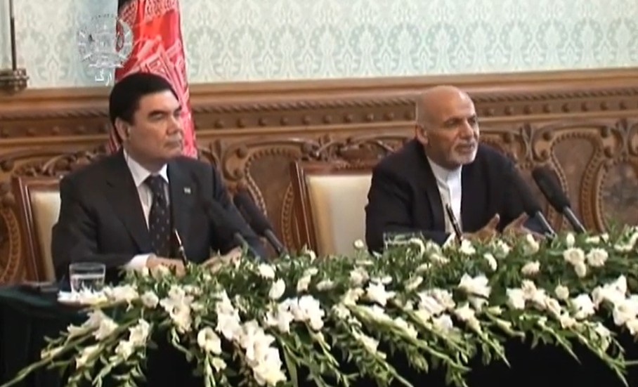 Afghanistan-Turkmenistan: Presidents’ Joint Press Conference on Cooperation and Connectivity
